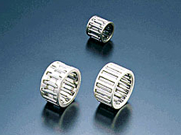 Needle roller cages for engine connecting rods