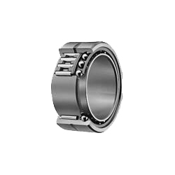 Needle roller bearings with angular contact ball bearings